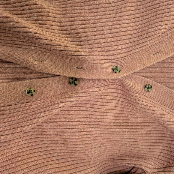 Gap Ribbed Cardigan Rose Pink - Picture 3 of 5